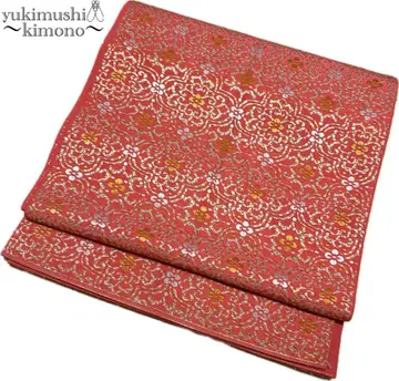 ZZ1277 나고야 오비 평직 핑크 368cm 팔로우 시 할인 OK