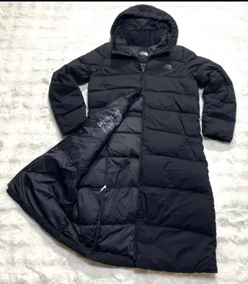 THE NORTH FACE 블랙 롱 다운 자켓 L