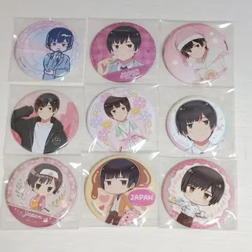 헤타리아 일본 캔뱃지 묶음 판매