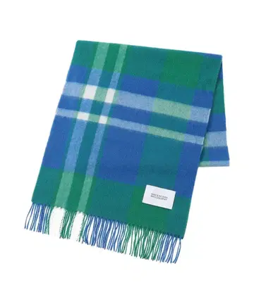 매킨토시 워셔블 캐시미어 컬러 블록 머플러