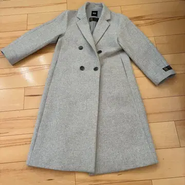 PLST MANTECO 그레이 롱 코트 M