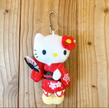 헬로키티 기모노 마스코트 키링