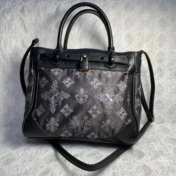 겐텐 숄더백 블랙과 그레이