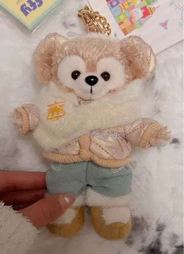 8560 상하이 디즈니 겨울 더피 키체인