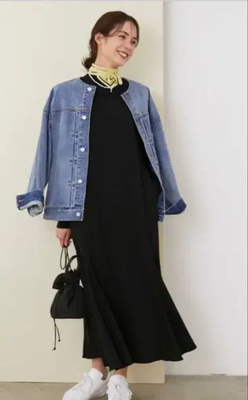 [ ROPE ] 조제트 플레어 원피스