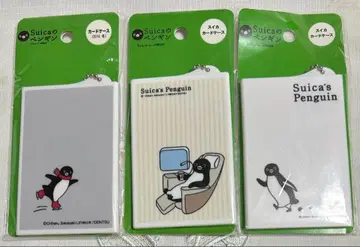 suica 펭귄 카드 케이스 2010 겨울 외 3종 세트 미개봉 새상품