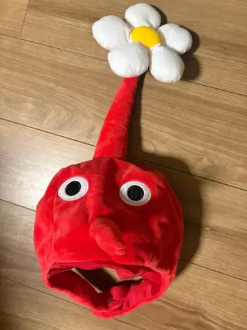 빨간색 피크민 모자