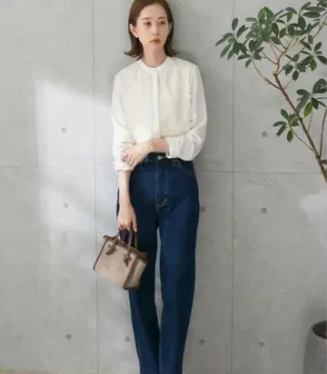 어반 리서치 로쏘 레이스 블라우스 워셔블