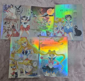 세일러문 카페 오로라 클리어 파일 전반기 세일러문 내부