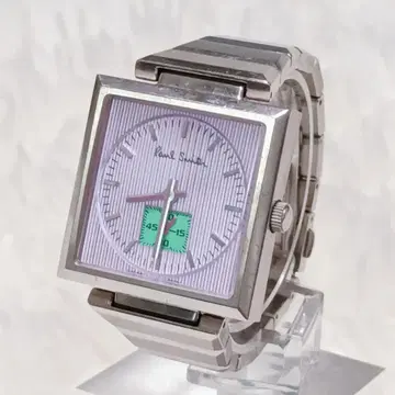 폴 스미스 손목시계 스퀘어 핑크 쿼츠