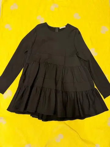 요리 누쿠누쿠 티어드 프리 사이즈 블랙