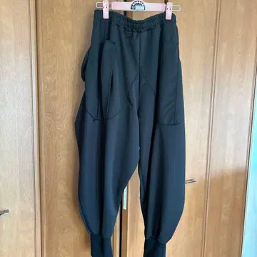 사루엘 팬츠 블랙