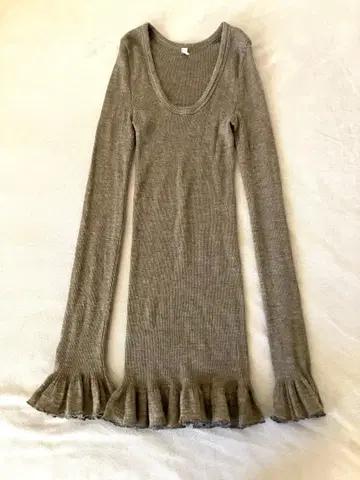 babaco 울 파인 리브 풀오버