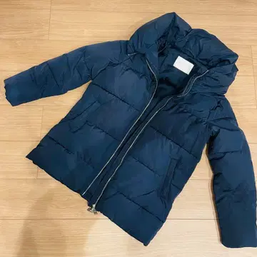 ZARA 네이비 다운 자켓 S