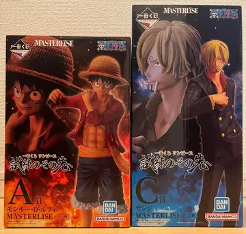 제일복권 원피스 시련의 그 너머로 A상 몽키 D 루피 C상 상디