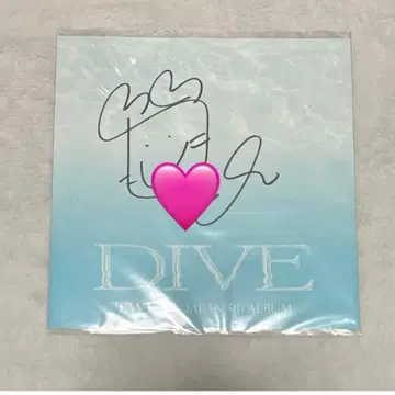 TWICE 모모 친필 사인 dive 색지 레어