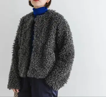 푸들 보아 숏 자켓