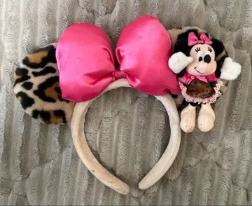 미니 마우스 레오파드 무늬 머리띠