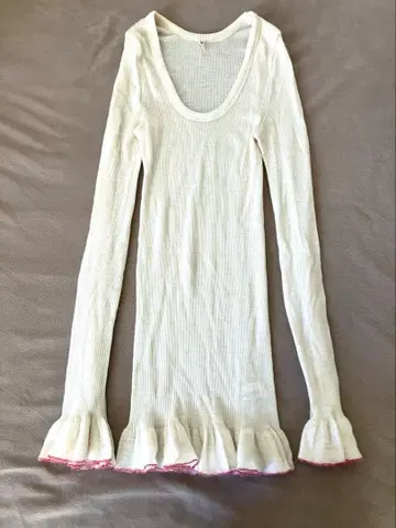 babaco 바바코 울 파인 리브 풀오버