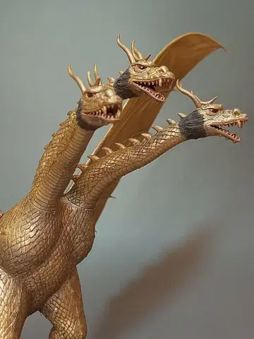 킹기도라 (쇼와판) 프라모델 완성품