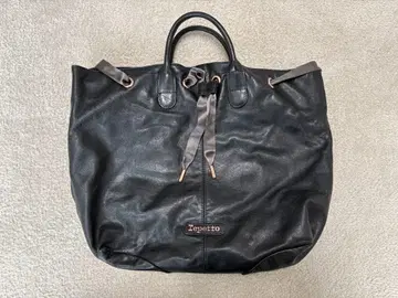 reptto 레페토 아라베스크 리본 가죽 토트백