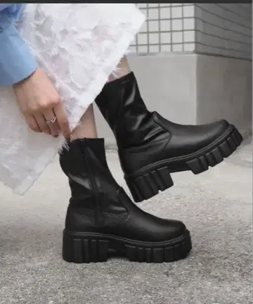 minia 트랙 밑창 부츠