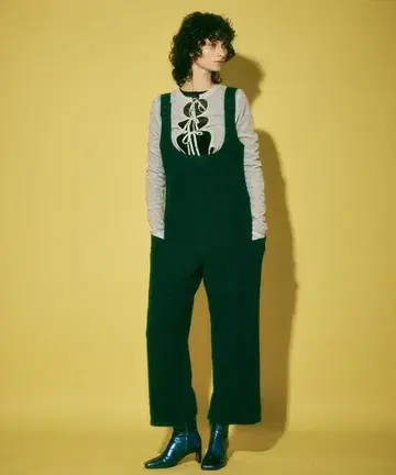 미사용 MAISON SPECIAL 울 트위드 올인원