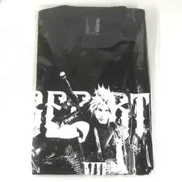 파이널 판타지 VII 리버스 T셔츠 클라우드 프리 사이즈