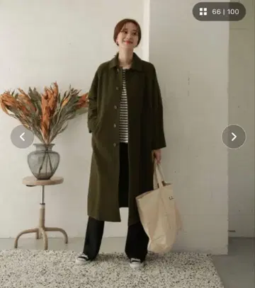 URBAN RESEARCH DOORS 울 발마칸 코트