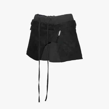 theredthread S suede wrap skirt