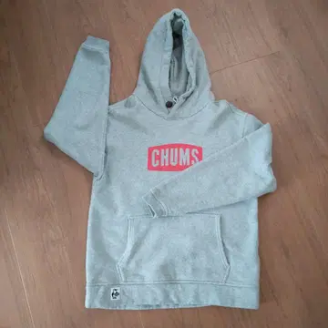 CHUMS 그레이 후드 부착 후드티 L 사이즈