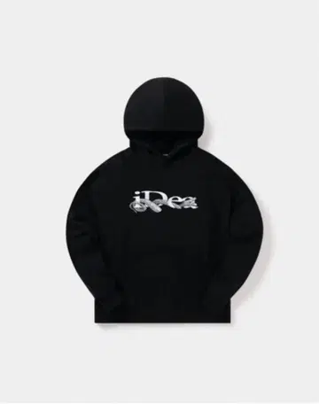 IDEASWAM iDea 후드 부착 후드티 블랙 S 사이즈