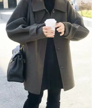 스텐카라 코트 브라운 프리 사이즈