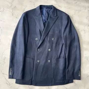 새상품급 빔즈 테일러드 자켓 네이비 더블 브레스트 깔끔