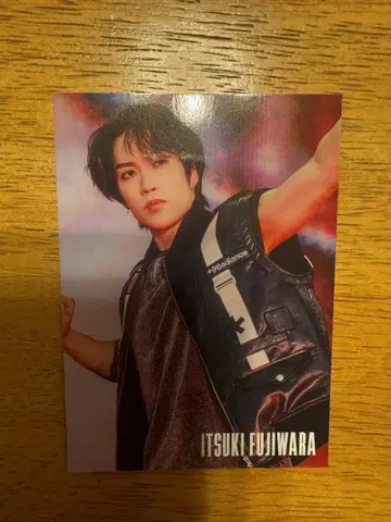 RAMPAGE 후지와라 이츠키 트레이딩 카드 EXPO