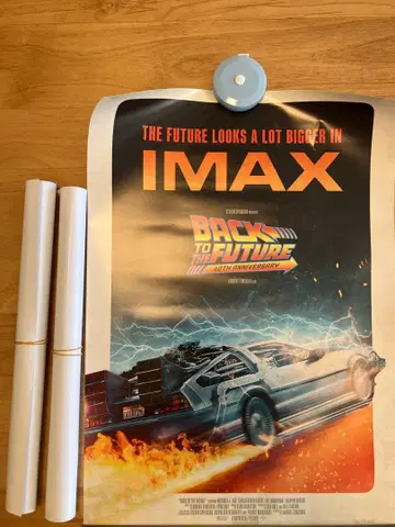 백 투 더 퓨처 IMAX 포스터