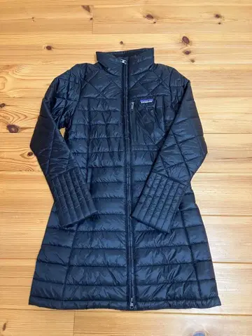 Patagonia 블랙 롱 다운 자켓