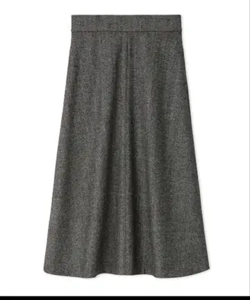 작년 시착만 한 상품 미라 오웬 플레어 스커트 그레이 0 (S)