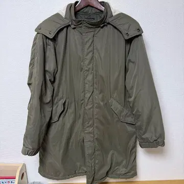 BEAMS 모즈 코트 카키 M 사이즈