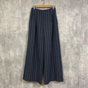 NATURAL BEAUTY BASIC 하이웨스트 스트라이프 팬츠 XS