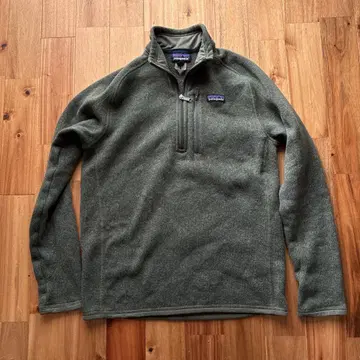 파타고니아 베터 스웨터 S 사이즈 하프 지퍼 플리스 그린