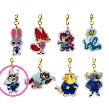 주토피아 2 참 컬렉션 B 파우버트