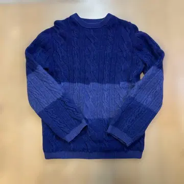 코헨 네이비 케이블 짜임 스웨터 사이즈 2