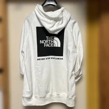 THE NORTH FACE 화이트 후드티 XL 미사용