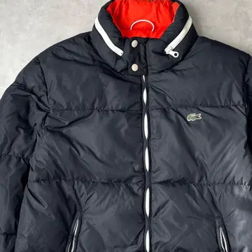 15647 라코스테 라이브 악어 로고 자수 다운 자켓