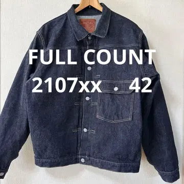 풀카운트 2107XX 1st 데님 자켓 42 새상품급