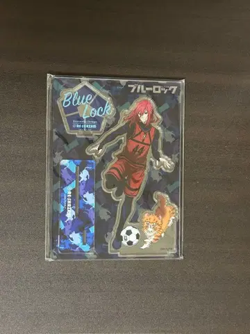 블루 록 아크릴 스탠드 RE:SHAZAM 치기리 효마 & 쿠니가미 고양이