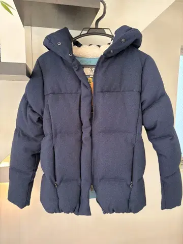 AIGLE 네이비 다운 자켓