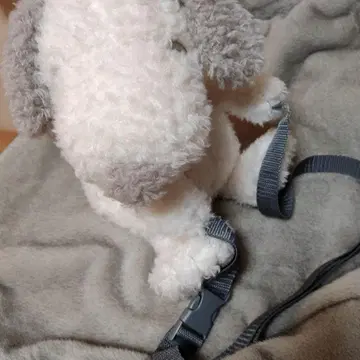 스누피 봉제 인형 핸드 워머 숄더 스트랩 포함