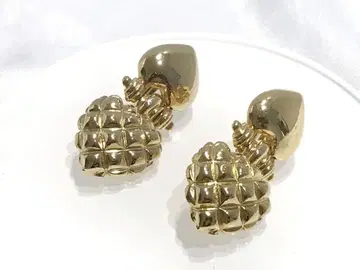 제이&알 J&R 하트 귀찌 GP 골드 전체 길이 4.5cm